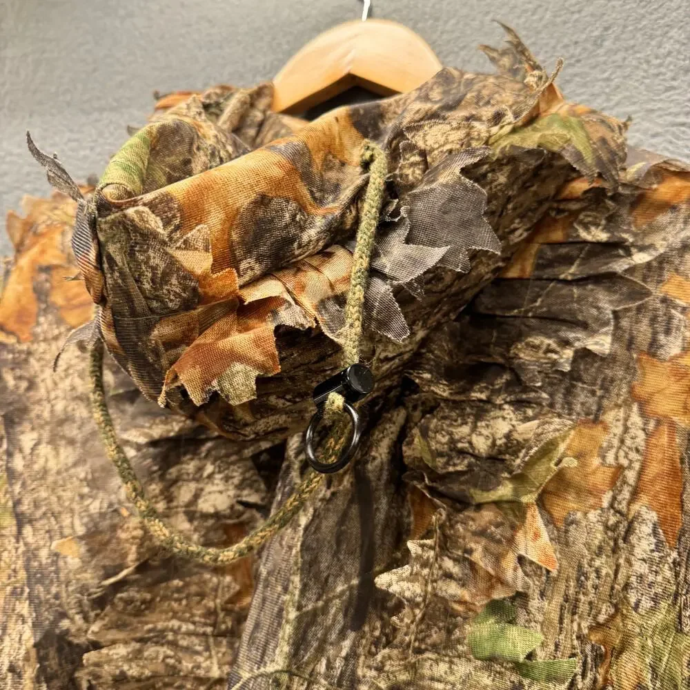 Vintage Underbrush Ghillie Set Mens S/M‎ Mossy Oak Break Up Leafy Jacket + Pants